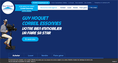 Desktop Screenshot of guyhoquet-immobilier-corbeil-essonnes.com